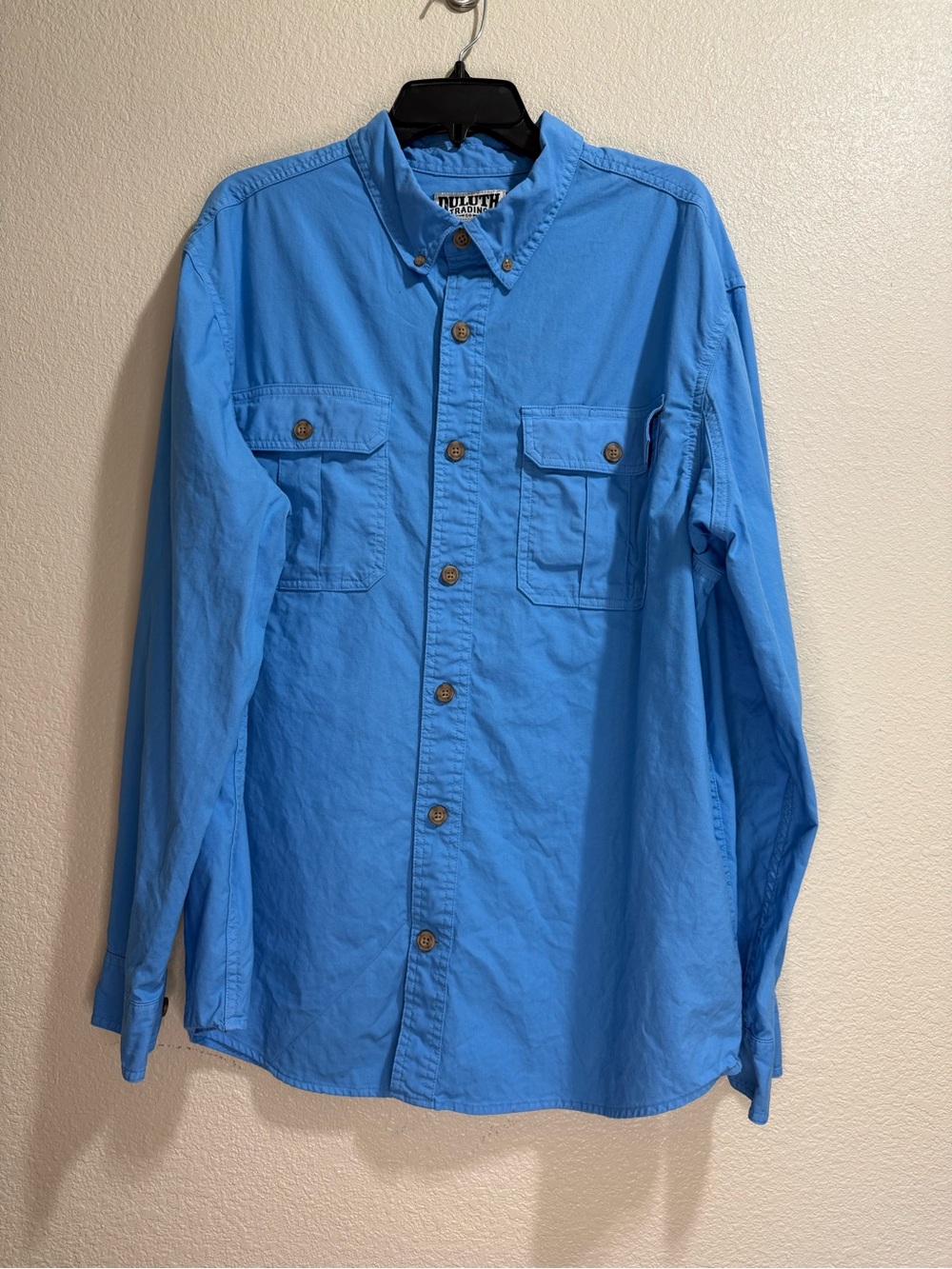Men's Duluth Untucked Great Lakes Washed Shirt - Size Large Relaxed Fit
